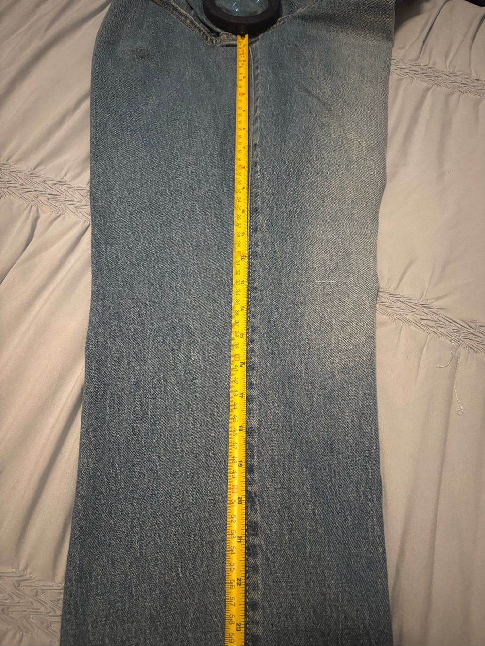 Old Navy Light Blue Straight ladies Jeans - Picture 4 of 6